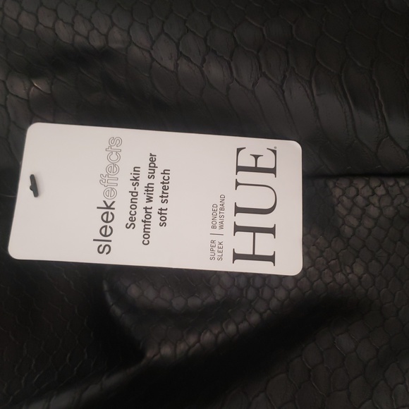 NWT Hue Snake Skin detail XL leggings - Picture 2 of 3